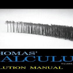 Thomas calculus 15th edition solutions