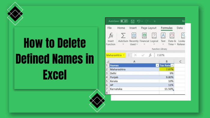 Delete the defined name kitchen january from the worksheet