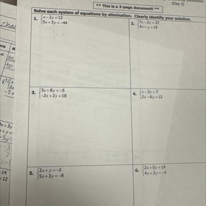 Unit 1 equations and inequalities homework 4 absolute value equations