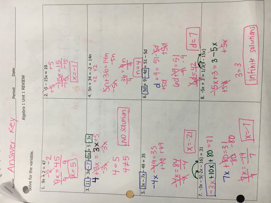 Absolute equations inequalities