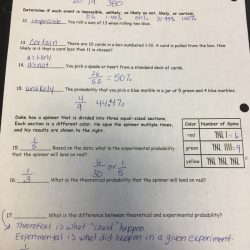 Unit 9 probability and statistics answer key